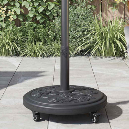 Parasol Base Art Deco Black Ø 45 x 39.5 cm Iron