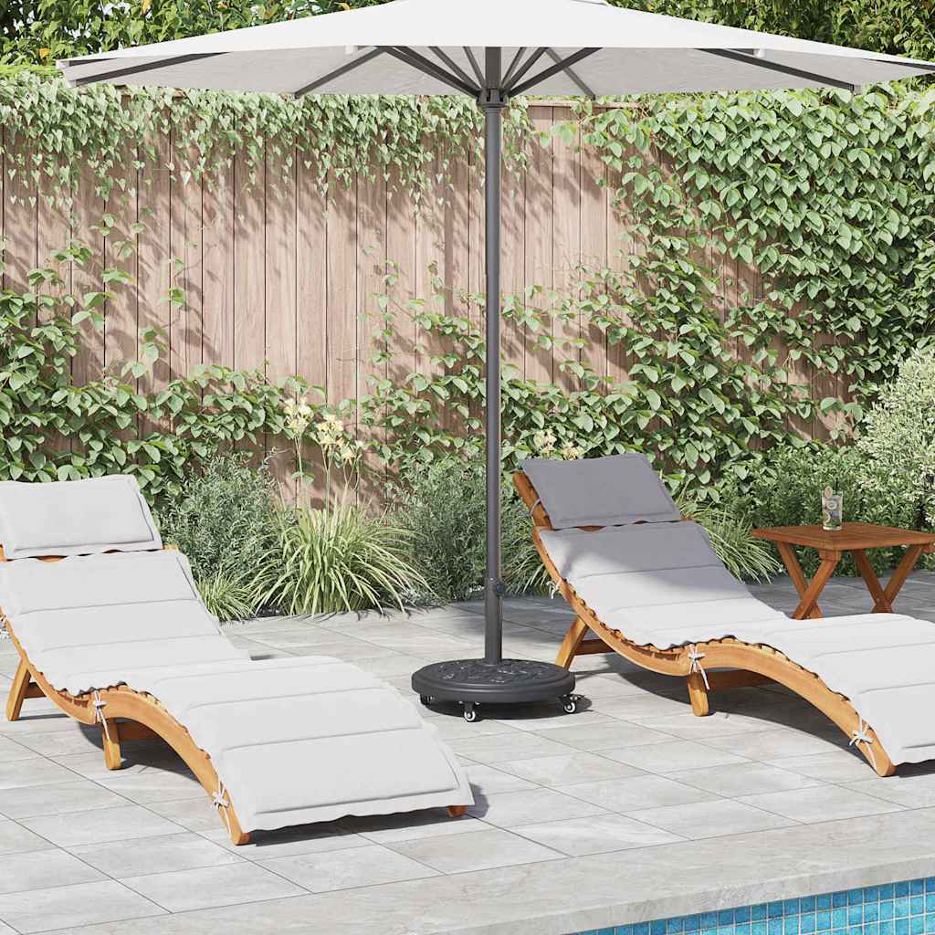 Parasol Base Art Deco Black Ø 45 x 39.5 cm Iron