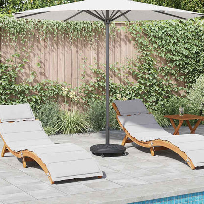 Parasol Base Art Deco Black Ø 45 x 39.5 cm Iron