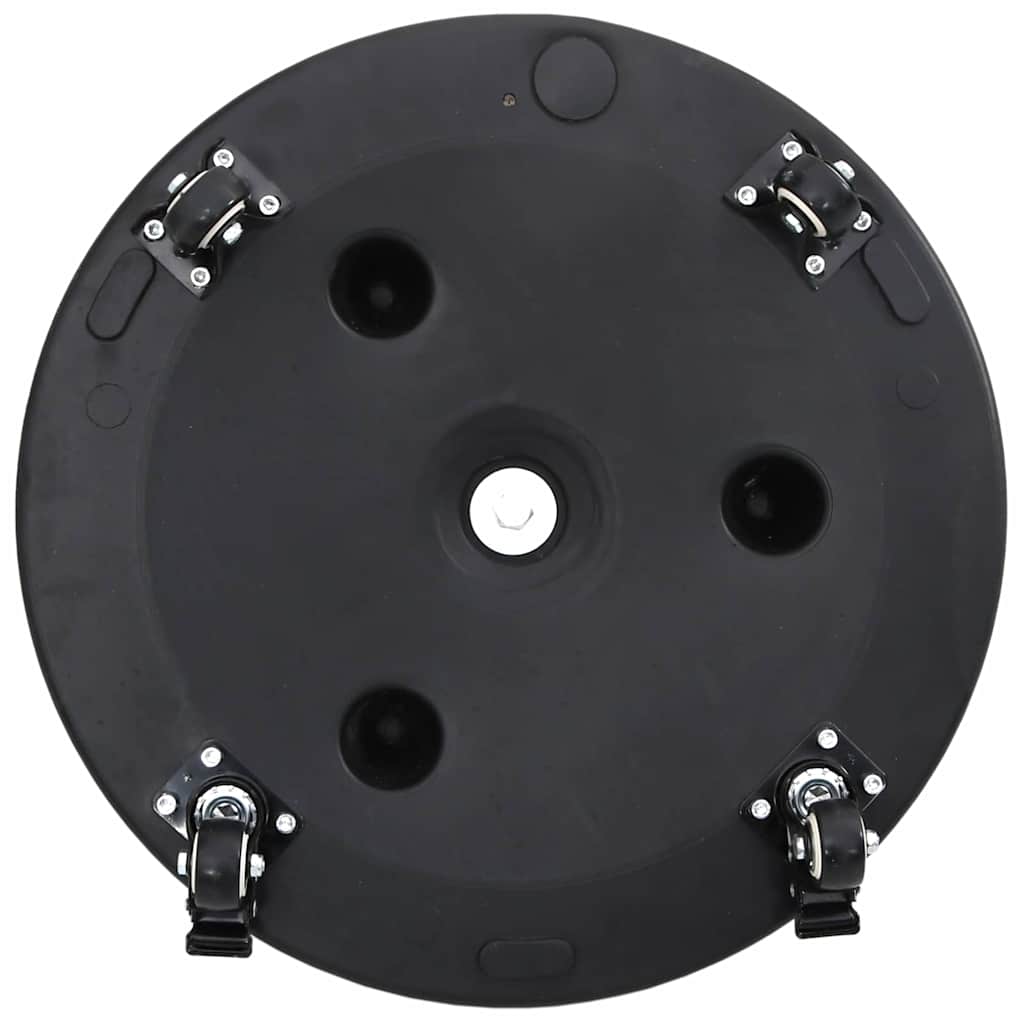 Parasol Base Art Deco Black Ø 45 x 39.5 cm Iron