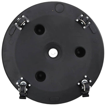 Parasol Base Art Deco Black Ø 45 x 39.5 cm Iron