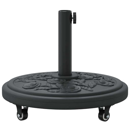 Parasol Base Art Deco Black Ø 45 x 39.5 cm Iron