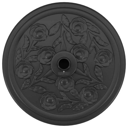 Parasol Base Art Deco Black Ø 45 x 39.5 cm Iron