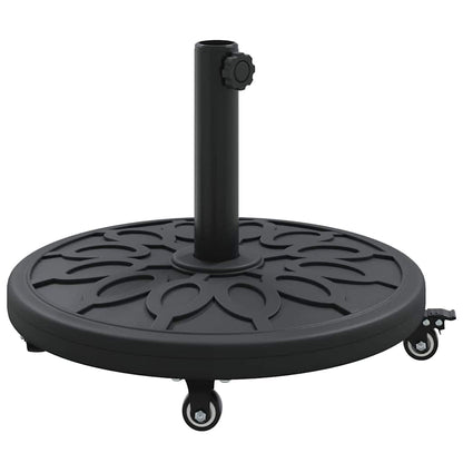 Parasol Base Art Deco Black Ø 45 x 39.5 cm Iron