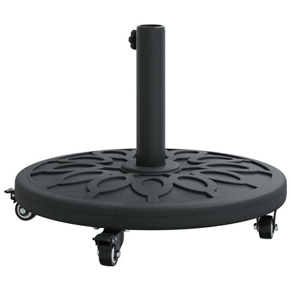 Parasol Base Art Deco Black Ø 45 x 39.5 cm Iron