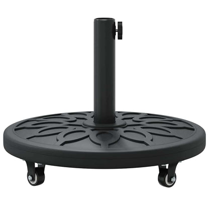Parasol Base Art Deco Black Ø 45 x 39.5 cm Iron
