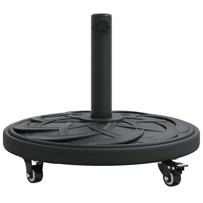 Parasol Base Art Deco Black Ø 45 x 39.5 cm Iron