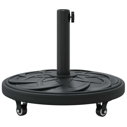 Parasol Base Art Deco Black Ø 45 x 39.5 cm Iron