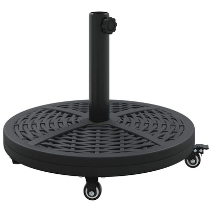 Parasol Base Art Deco Black Ø 45 x 39.5 cm Iron