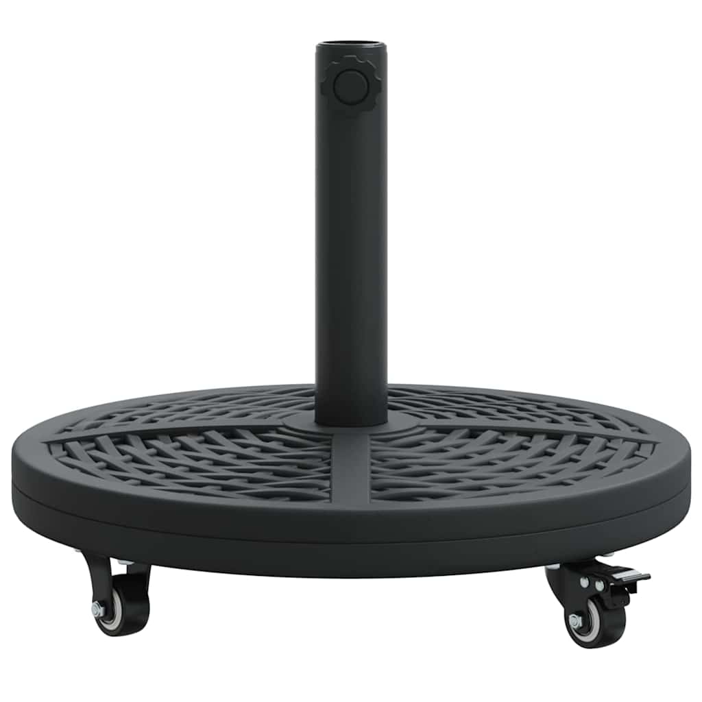 Parasol Base Art Deco Black Ø 45 x 39.5 cm Iron