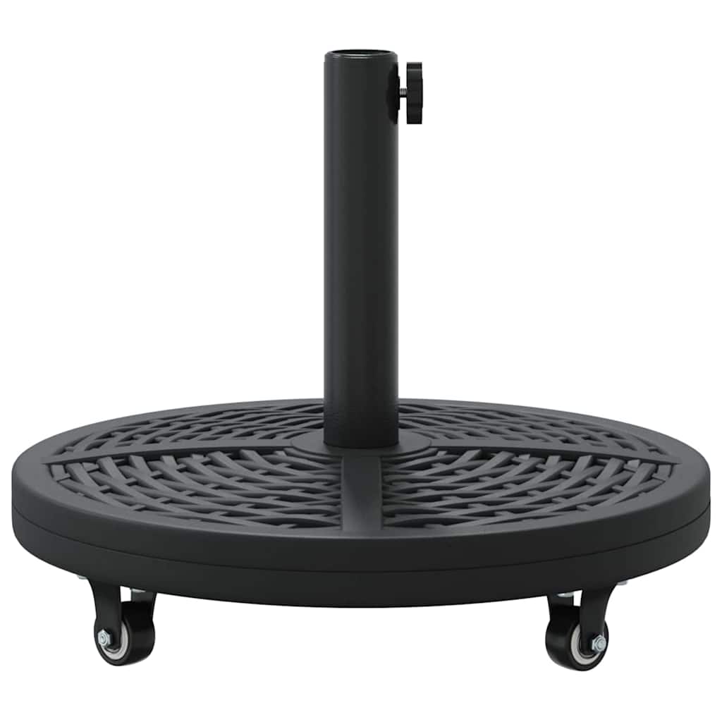 Parasol Base Art Deco Black Ø 45 x 39.5 cm Iron