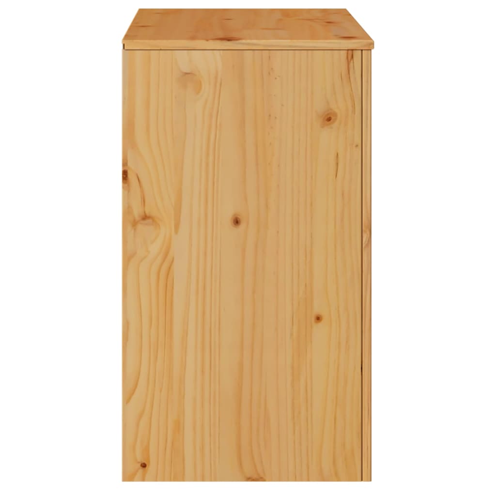 Sideboard Drammen Oak 79 x 43 x 75.5 cm Solid Pine wood