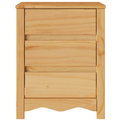 Coffee Table Drammen Oak 45 x 35 x 56 cm Solid Pine Wood