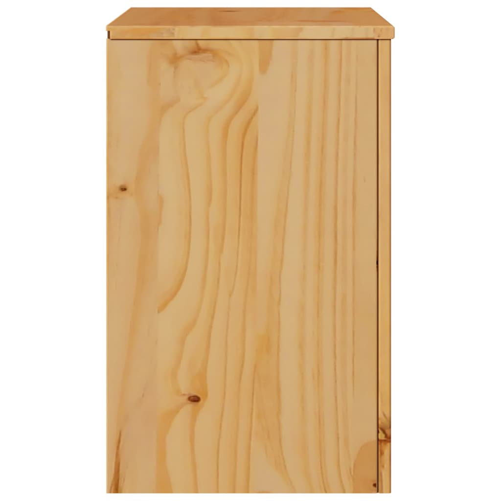 Coffee Table Drammen Oak 45 x 35 x 56 cm Solid Pine Wood