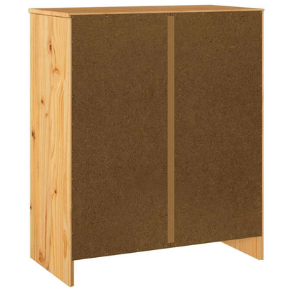 Chest of Drawers Drammen Oak 76.5 x 40 x 91 cm Solid Pine wood