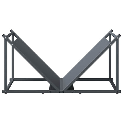 Firewood Rack Anthracite 70x43x34.5 cm Cold-rolled steel