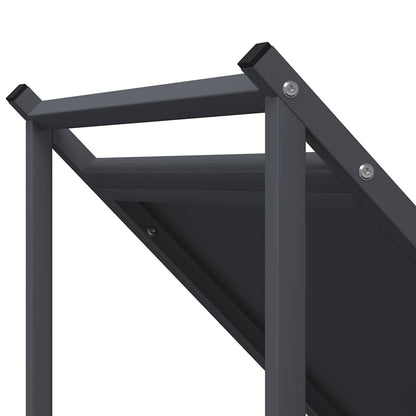 Firewood Rack Anthracite 70x43x34.5 cm Cold-rolled steel
