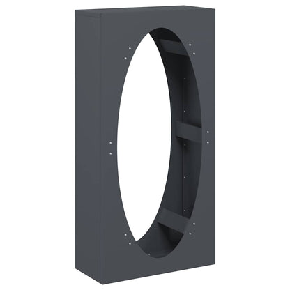 Firewood Rack Anthracite 50x23x100 cm Cold-rolled steel