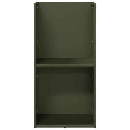 Firewood Rack Olive Green 40x30x80 cm Cold-rolled steel
