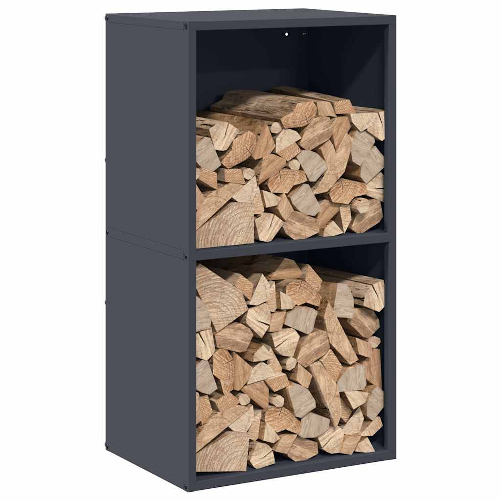 Firewood Rack Anthracite 40x30x75 cm Cold-rolled steel