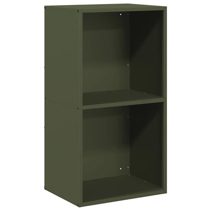Firewood Rack Olive Green 40x30x75 cm Cold-rolled steel
