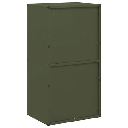 Firewood Rack Olive Green 40x30x75 cm Cold-rolled steel