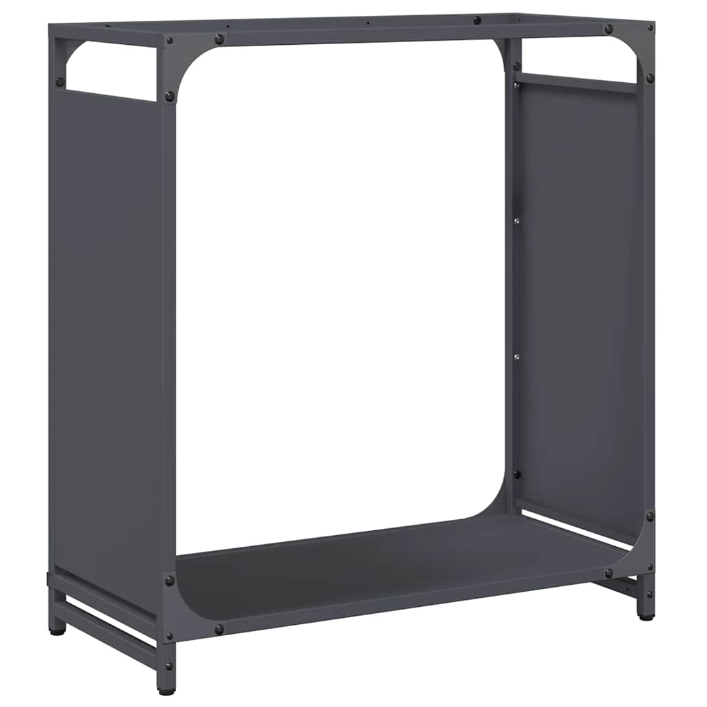 Firewood Rack Anthracite 60x28x65 cm Cold-rolled steel