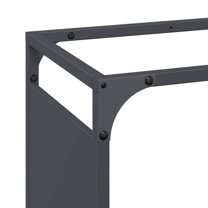 Firewood Rack Anthracite 60x28x65 cm Cold-rolled steel
