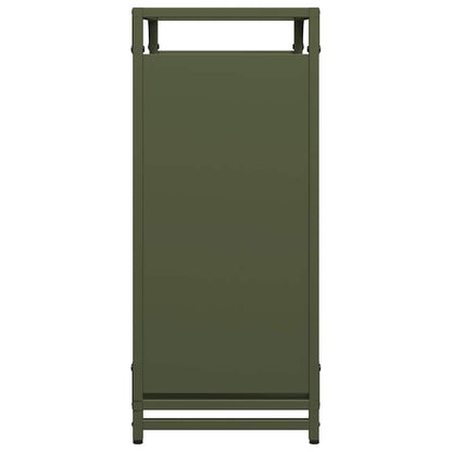 Firewood Rack Olive Green 60x28x65 cm Cold-rolled steel