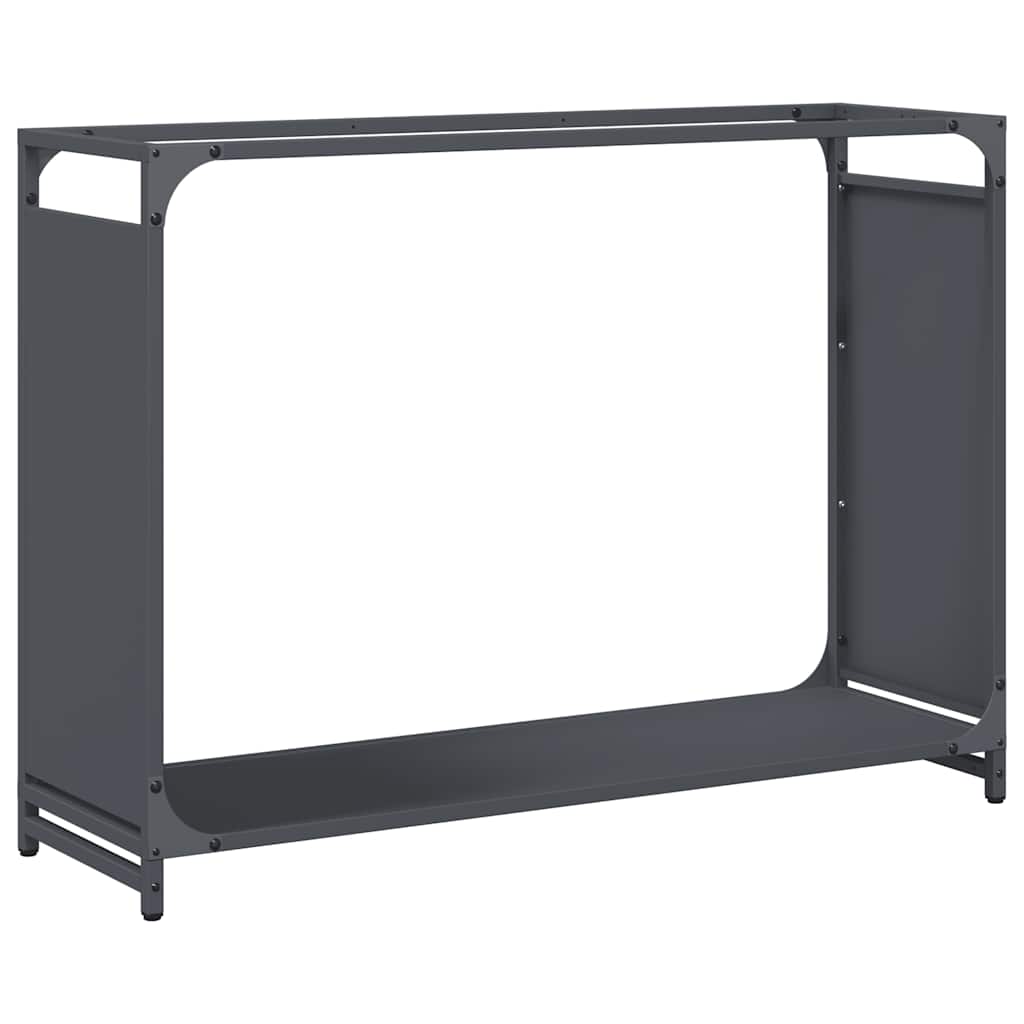 Firewood Rack Anthracite 90x28x65 cm Cold-rolled steel