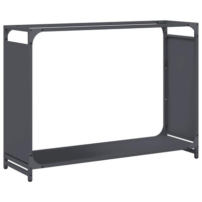 Firewood Rack Anthracite 90x28x65 cm Cold-rolled steel