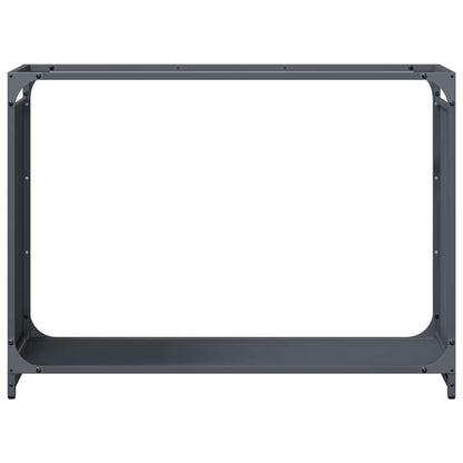 Firewood Rack Anthracite 90x28x65 cm Cold-rolled steel