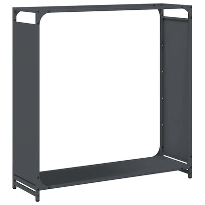 Firewood Rack Anthracite 90x28x90 cm Cold-rolled steel