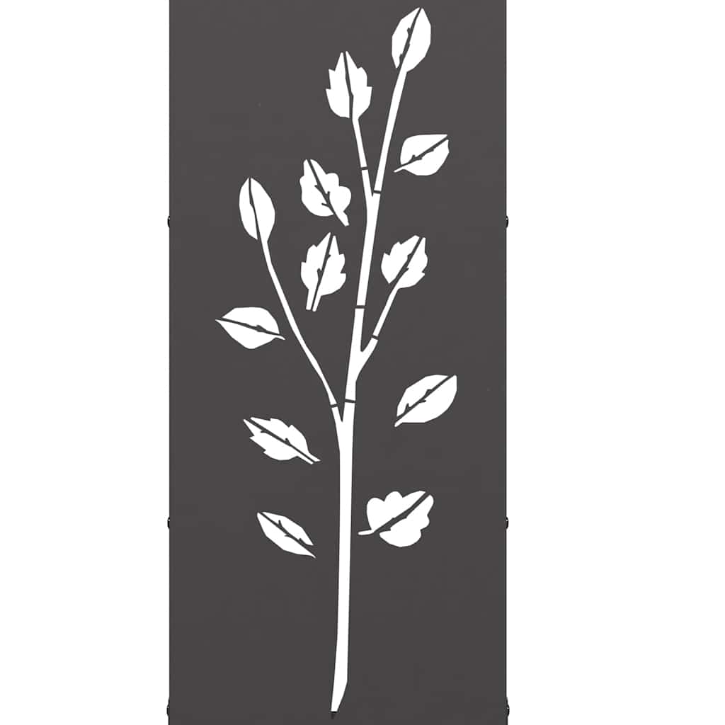 Firewood Rack Black 40x30x80 cm Cold-rolled steel