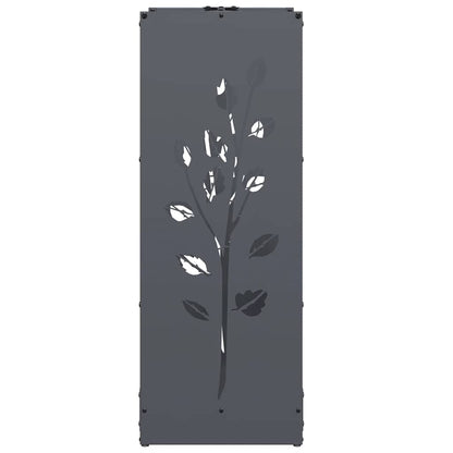 Firewood Rack Anthracite 40x30x80 cm Cold-rolled steel