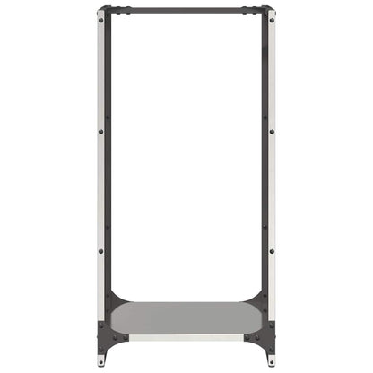 Firewood Rack 40x30x80 cm Stainless Steel