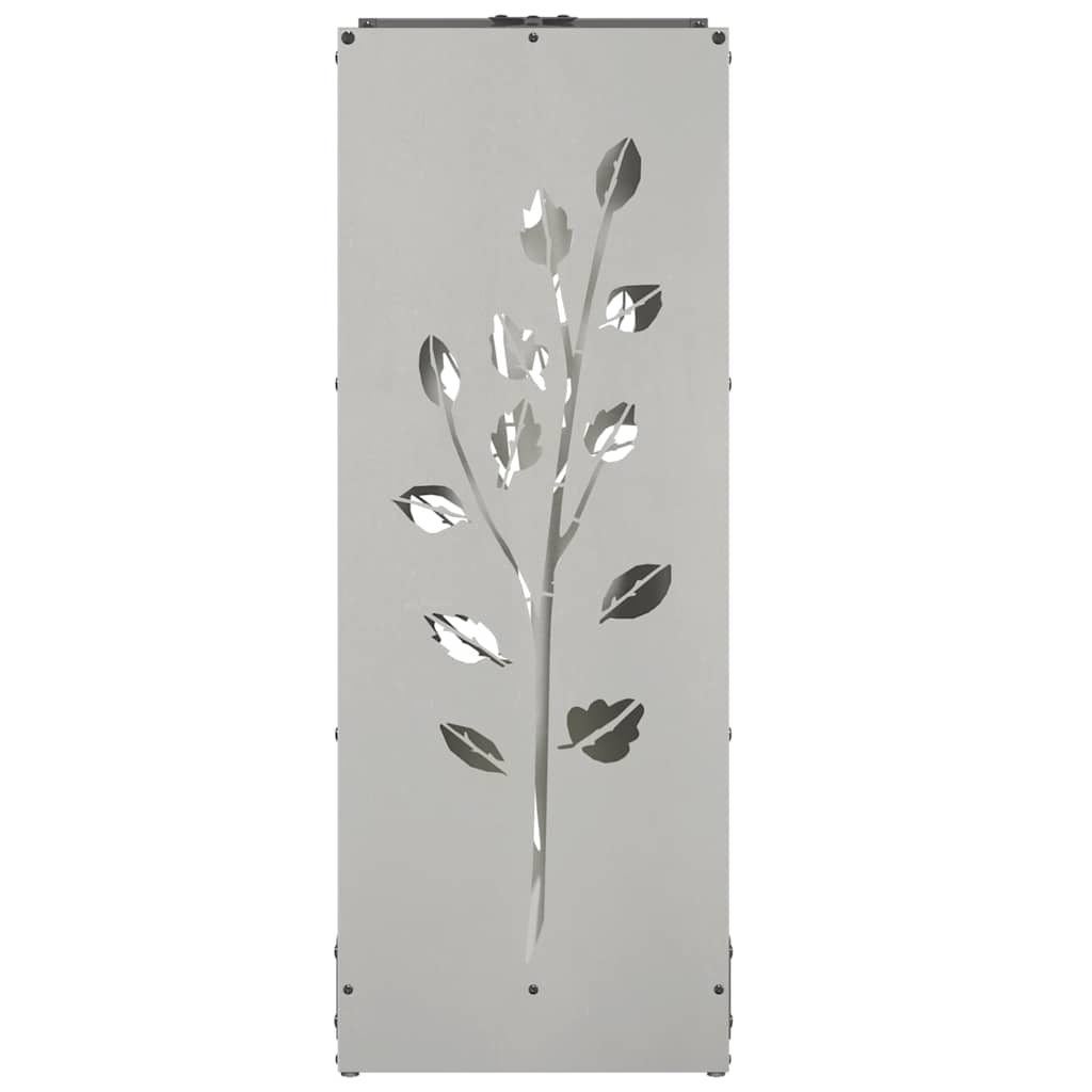 Firewood Rack 40x30x80 cm Stainless Steel