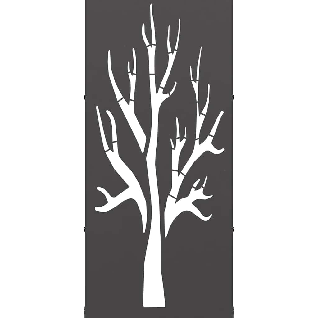 Firewood Rack Black 40x30x80 cm Cold-rolled steel