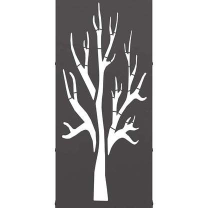 Firewood Rack Black 40x30x80 cm Cold-rolled steel