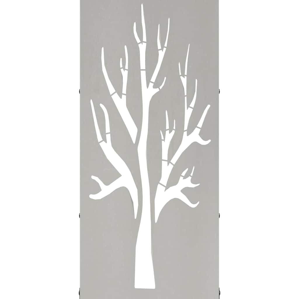 Firewood Rack 40x30x80 cm Stainless Steel