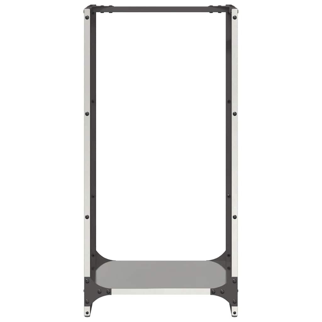 Firewood Rack 40x30x80 cm Stainless Steel