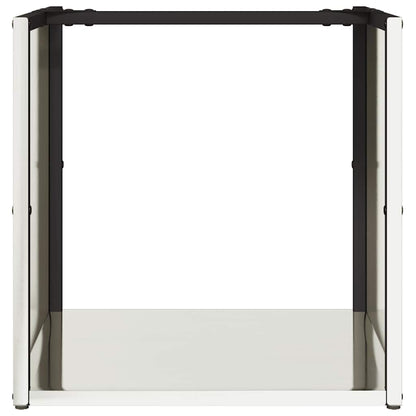 Firewood Rack 40x40x40 cm Stainless Steel