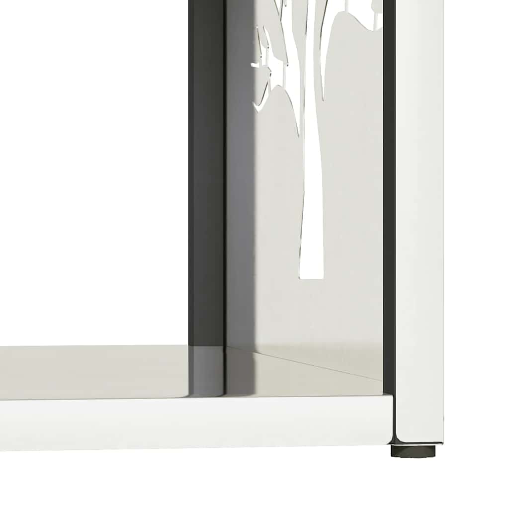 Firewood Rack 40x40x40 cm Stainless Steel