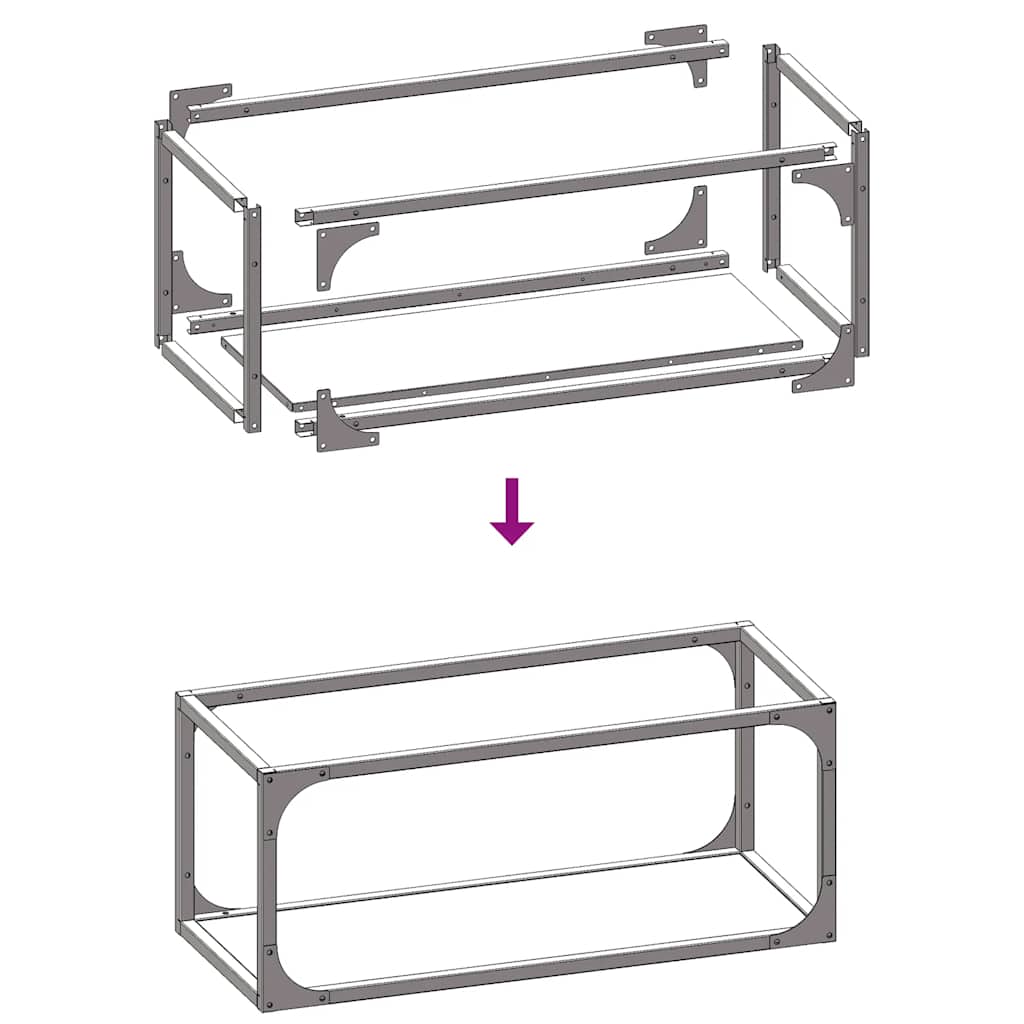 Firewood Rack Olive Green 25x25x60 cm Cold-rolled steel