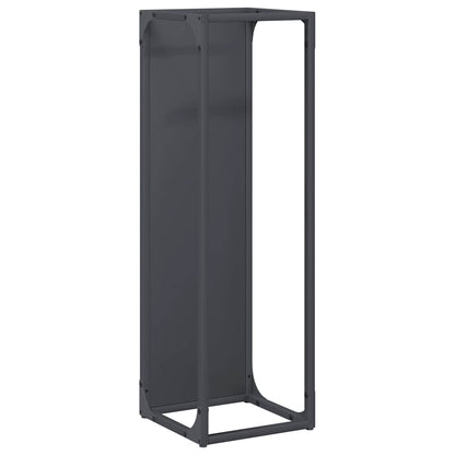 Firewood Rack Anthracite 25x25x80 cm Cold-rolled steel
