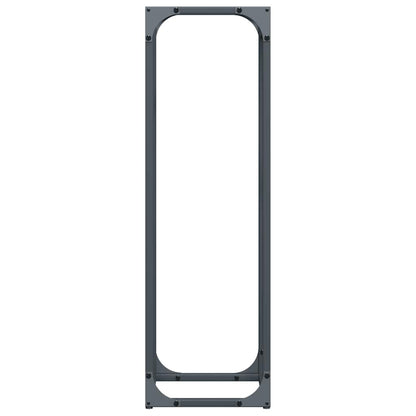 Firewood Rack Anthracite 25x25x80 cm Cold-rolled steel