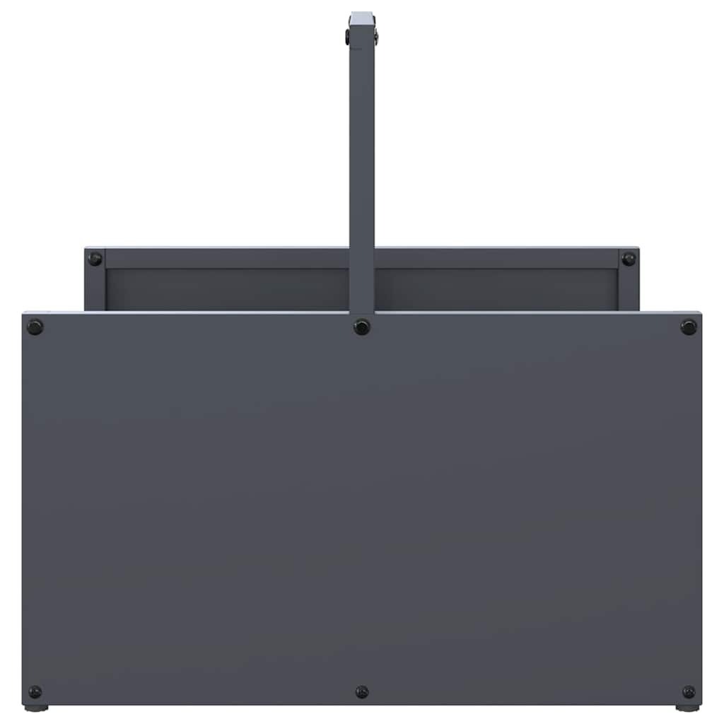 Firewood Rack Anthracite 40x40x40 cm Cold-rolled steel