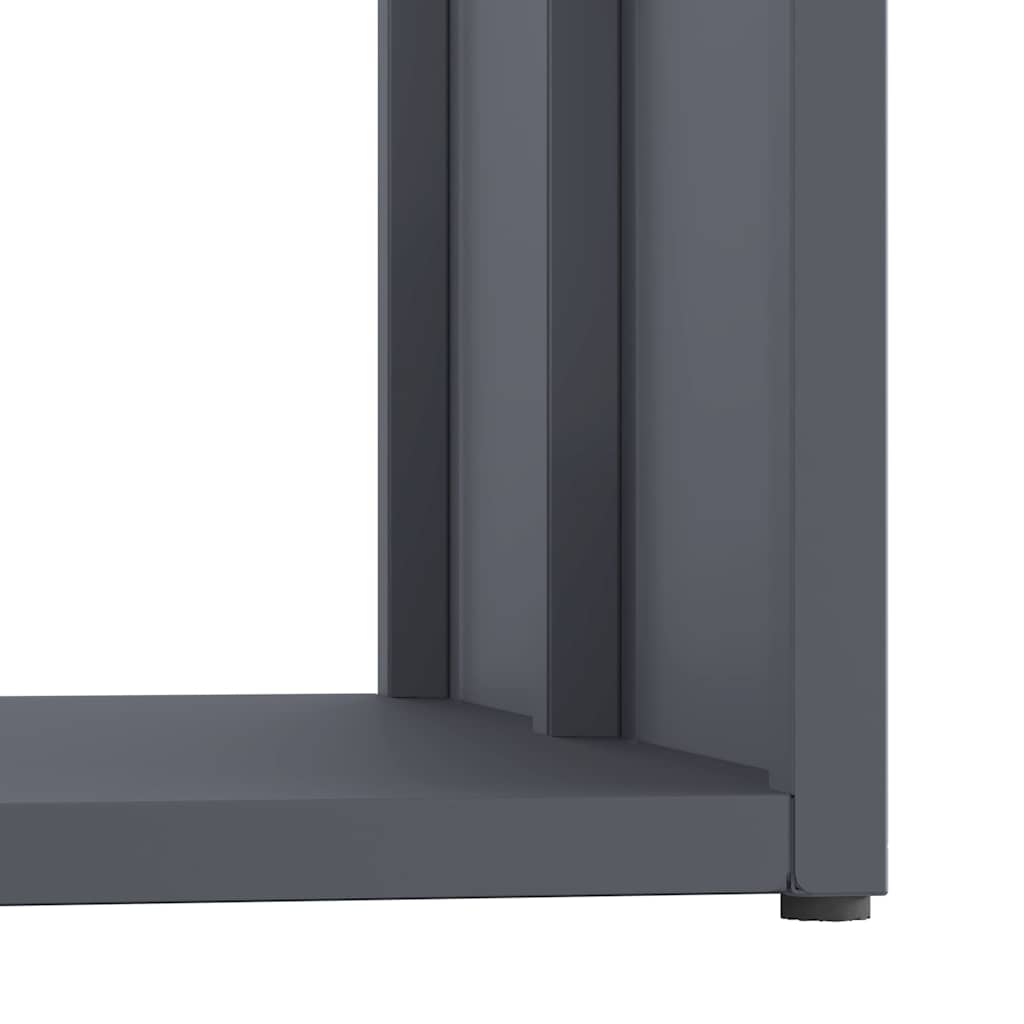 Firewood Rack Anthracite 40x40x40 cm Cold-rolled steel