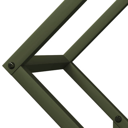 Firewood Rack Olive Green 50x25x50 cm Cold-rolled steel