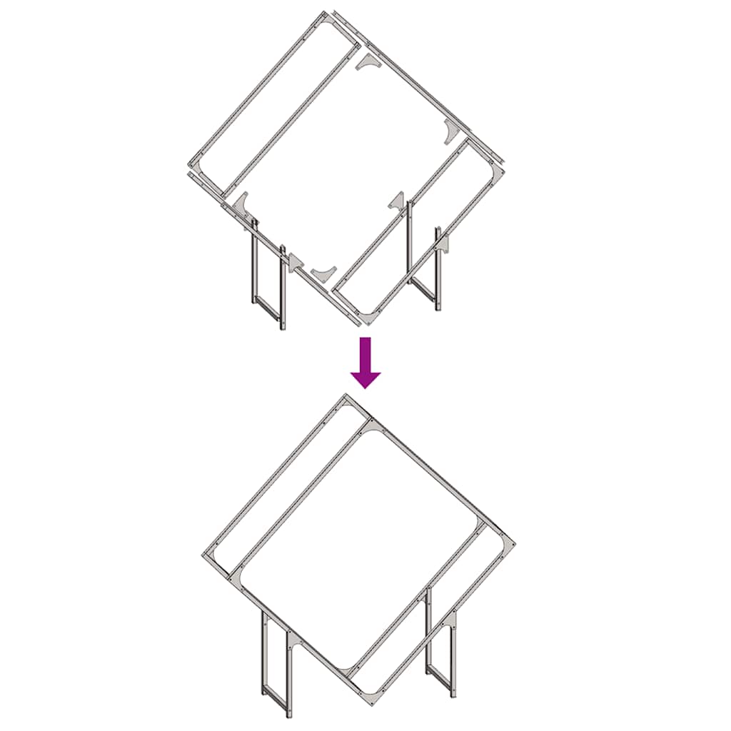 Firewood Rack White 100x25x100 cm Cold-rolled steel